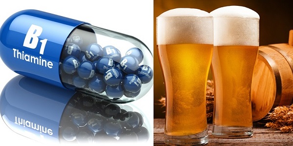 Bia kết hợp vitamin B1 được cho là cách làm trắng da từ bia nhanh nhất