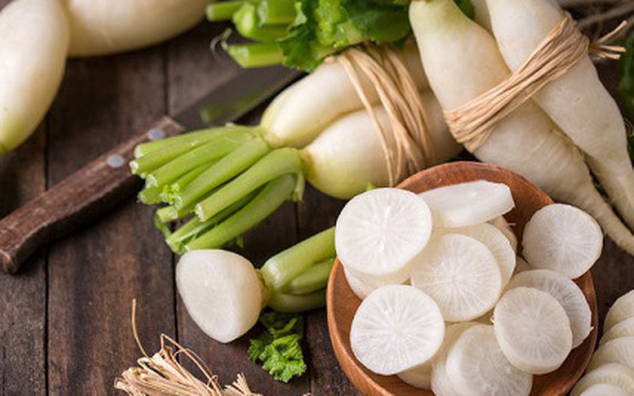 Củ cải trắng – thực phẩm làm trắng da hiệu quả và an toàn