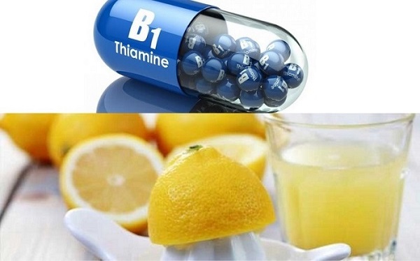 Vitamin B1 và nước cốt chanh cũng giúp da sáng và đều màu hơn