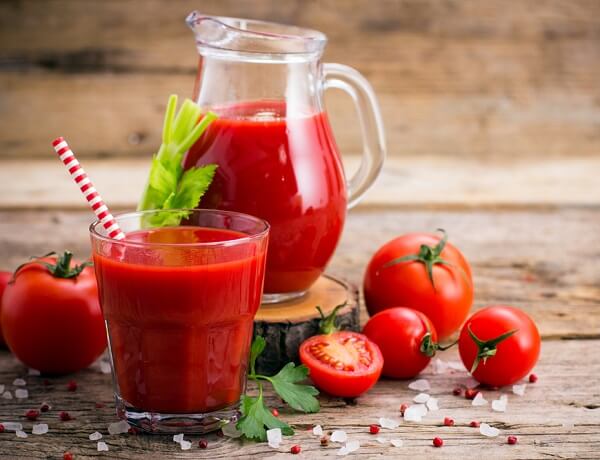Công thức uống nước ép cà chua trắng da từ cà chua thêm muối/đường
