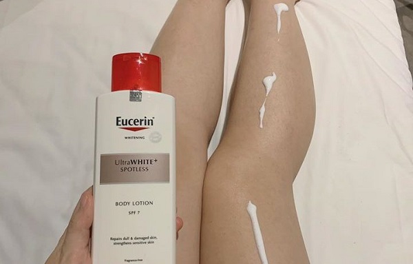 Lotion dưỡng trắng của Eucerin là sản phẩm dịu nhẹ lành tính không gây kích ứng da