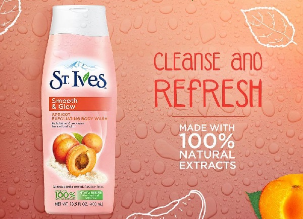 St. Ives Smooth & Glow Body có khả năng cấp ẩm và dưỡng sáng tự nhiên cho da 