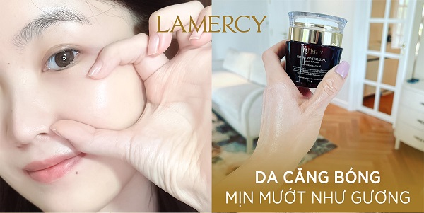 Kem chống lão hóa da mặt Lamercy chứa Arginine giúp tái tạo làn da căng bóng mịn mướt và làm mờ nhăn hiệu quả